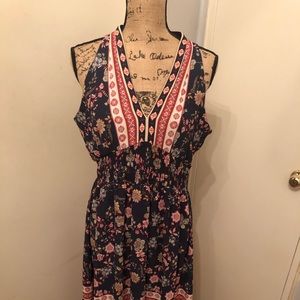 Gabby Skye size 10 halter style maxi dress.